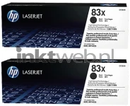 HP 83X multipack zwart