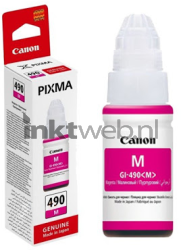 Canon GI-490 magenta Combined box and product