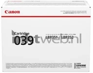 Canon CRG 039 zwart