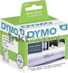 Dymo  99010 adresetiketten 36 mm x 89 mm  wit Front box