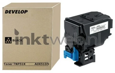 Develop TNP51 zwart Combined box and product