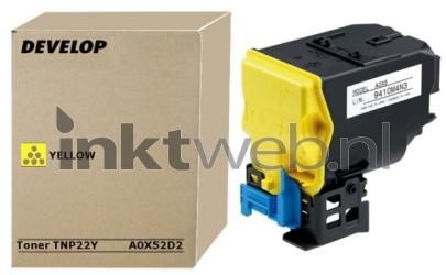 Develop TNP22 geel Combined box and product