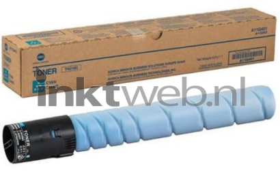 Konica Minolta TN-221 cyaan Combined box and product