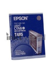 Epson T485 licht cyaan Front box