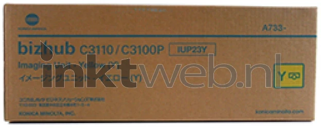 Konica Minolta IU-P23 geel Front box