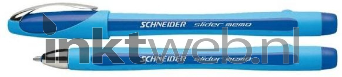 Schneider balpen Slider Memo XB blauw Product only