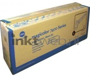 Konica Minolta MC7450 zwart Front box