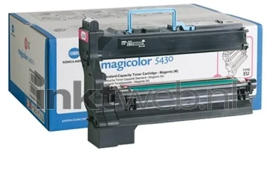 Konica Minolta MC5430 magenta Combined box and product