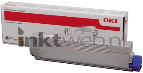 Oki C823/833/843 magenta Combined box and product