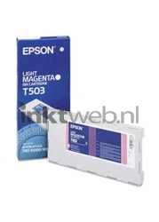 Epson T503 licht magenta Combined box and product