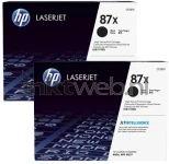 HP 87X 2-pack zwart