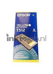 Epson T512 geel Front box