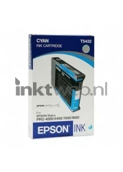 Epson T5432 cyaan Front box