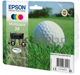 Epson 34 multipack zwart en kleur Front box
