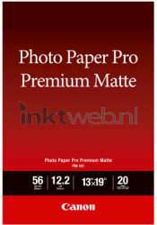 Canon  PM-101 Premium fotopapier A3+ Mat |  | 210 gr/m² 20 stuks Front box