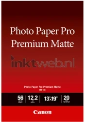 Canon  PM-101 Premium fotopapier A3+ Mat |  | 210 gr/m² 20 stuks Front box