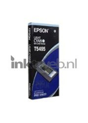 Epson T5495 licht cyaan Front box