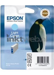 Epson T5595 licht cyaan Front box