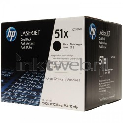 HP 51X zwart Front box
