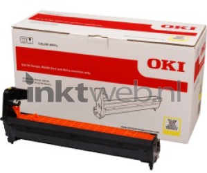 Oki 46438001 geel Combined box and product