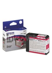 Epson T5803 magenta Combined box and product