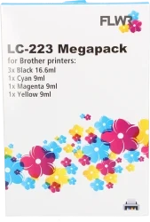 FLWR Brother LC-223 Megapack Front box