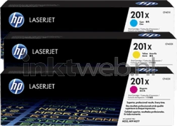 HP 201X Multipack kleur Front box