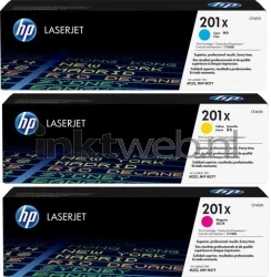 HP 201X Multipack kleur Front box