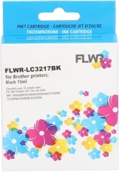 FLWR Brother LC-3217BK zwart Front box