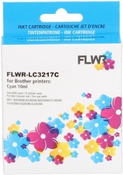 FLWR Brother LC-3217C cyaan Front box