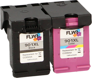 FLWR HP 901XL Multipack zwart en kleur Product only