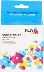 FLWR Brother LC-129XLBK zwart Front box