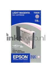 Epson T6026 licht magenta Front box