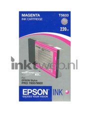 Epson T6033 magenta Front box