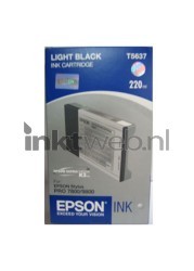 Epson T6037 licht zwart Front box