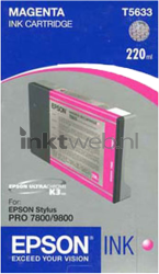 Epson T603B magenta Front box