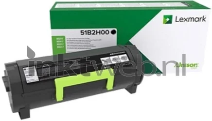 Lexmark 51B2000 zwart Combined box and product