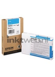 Epson T6052 cyaan Combined box and product