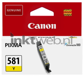 Canon CLI-581 geel Front box