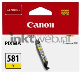 Canon CLI-581 geel Front box