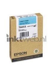Epson T6055 licht cyaan Front box