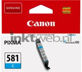 Canon CLI-581 cyaan Front box