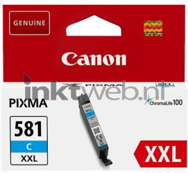 Canon CLI-581XXL cyaan Front box