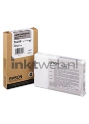 Epson T6059 licht licht zwart Combined box and product