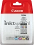 Canon 581 Multipack zwart en kleur