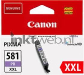 Canon CLI-581XXL foto blauw Front box
