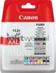 Canon CLI-581XXL 4-pack zwart en kleur