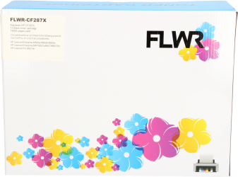 FLWR HP 87X zwart Front box