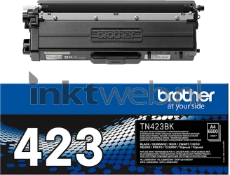 Brother TN-423 zwart Combined box and product