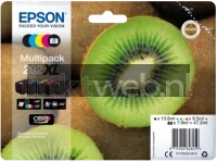 Epson 202XL (Opruiming 5 x 1-pack los) zwart en kleur